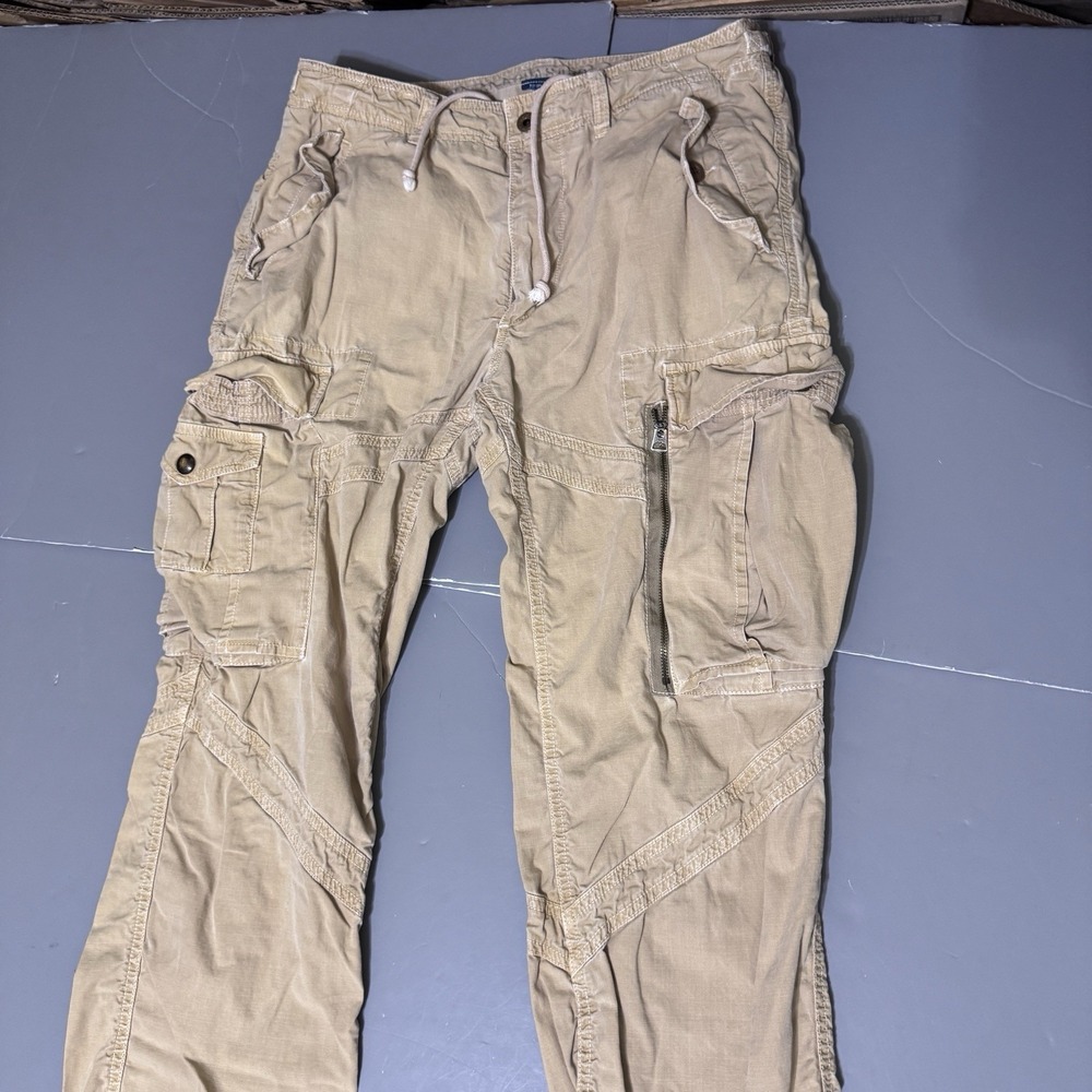 Polo Ralph Lauren Cargo Pants 30 28 Surplus Fit Khaki Vintage Military Beige